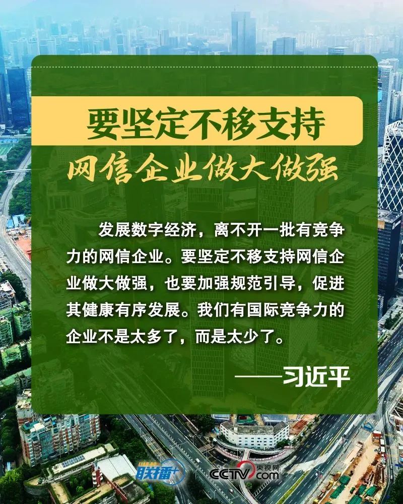 要堅定不移支持網(wǎng)信企業(yè)做大做強